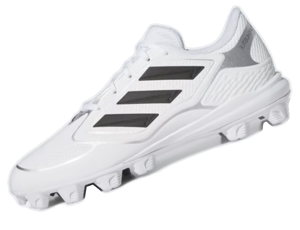 Adidas Ladies' PureHustle 3 MD Cleats - White